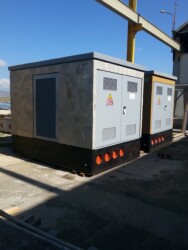 cabina elettrica prefabbricata