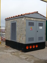 cabina elettrica prefabbricata